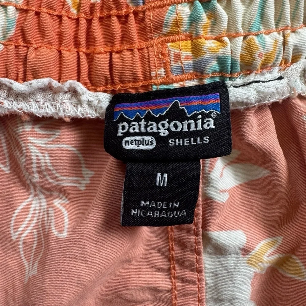 Patagonia Tropical Surf Orange Men’s Volleyball Swim Trunks 5